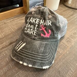 NWOT Lake Hair Don’t Care Hat